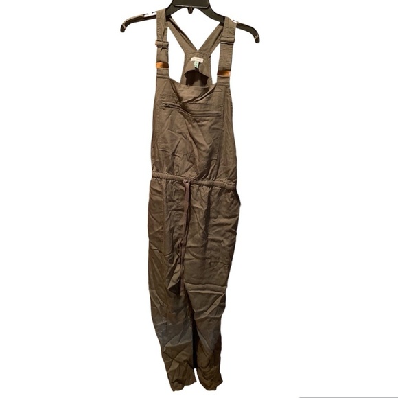 Susina Utility Overalls Olive Medium NWT - Picture 1 of 6